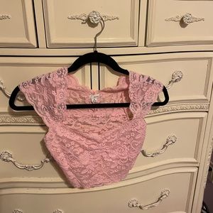 Lace top from Garage